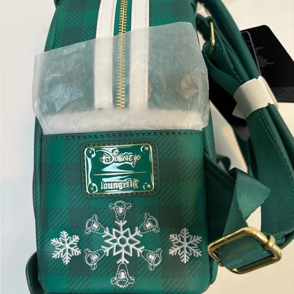 Green Plaid Tigger Backpack - Picture 4 of 10